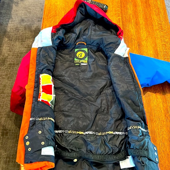 VOLCOM YOUTH SKI SNOWBOARD JACKET. VINTAGE YOUTH XL - Picture 4 of 9
